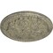 Ekena Millwork Swindon Ceiling Medallion (Fits Canopies up to 2 7/8"), 16 7/8"OD x 1 1/2"P, Castle Stone Crackle CM16SWCSC - alternate 2